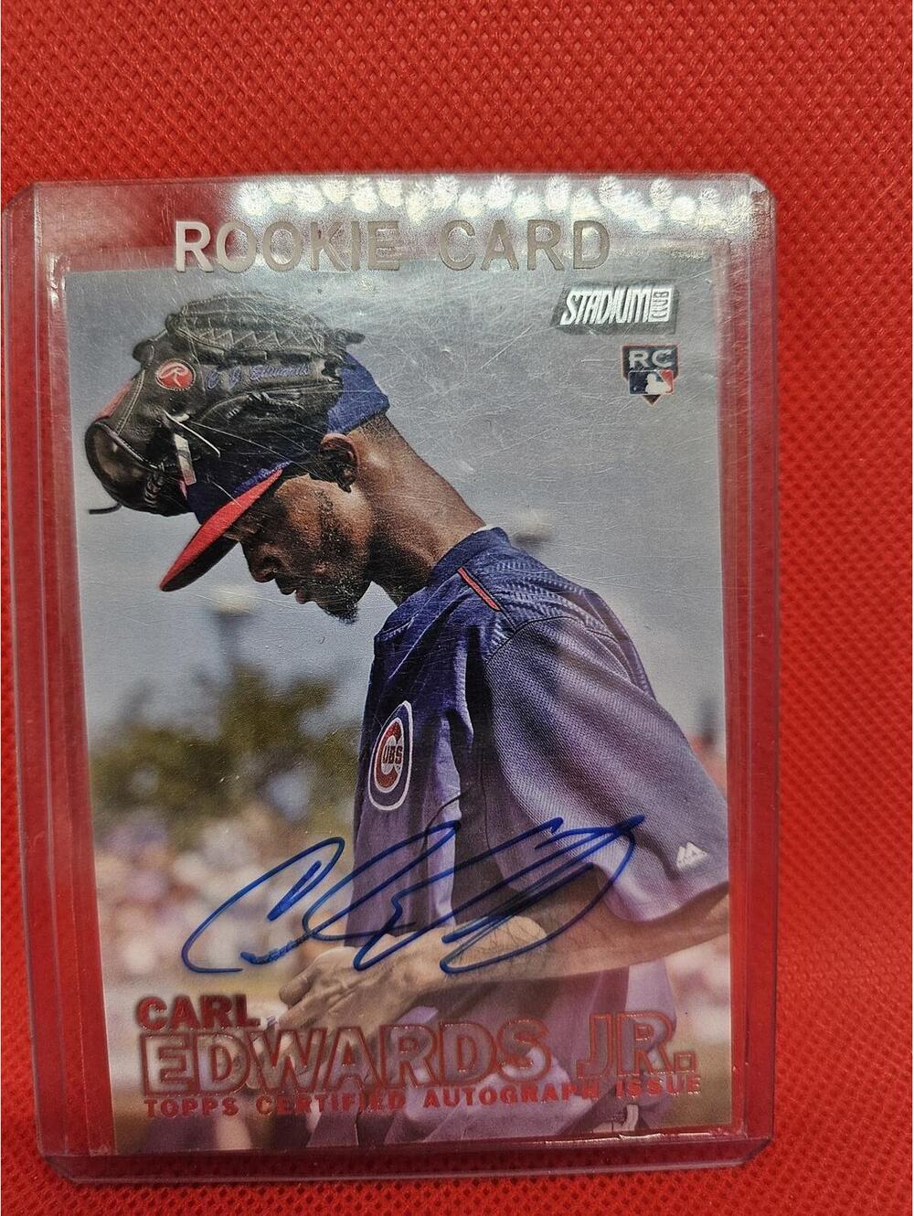 Carl Edwards Jr. 2016 Topps Stadium Club Autograph Rookie
